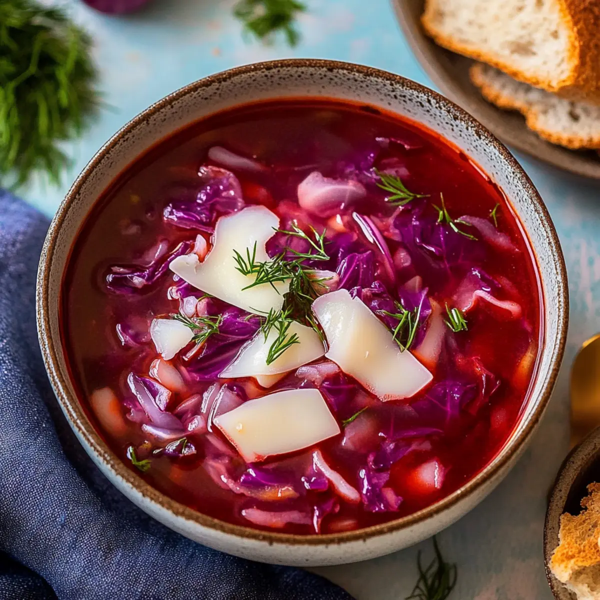 Red Cabbage Soup