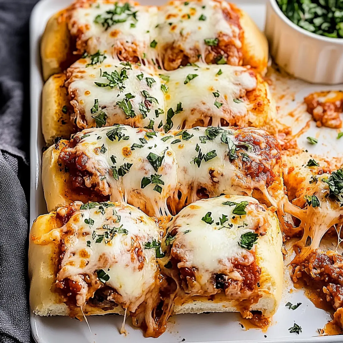 Irresistible Pizza Sliders