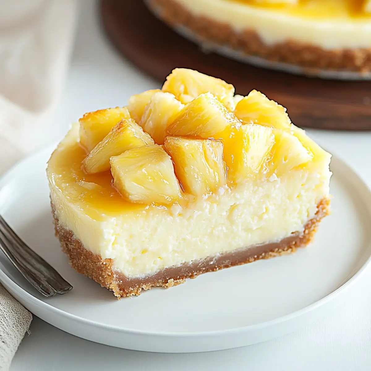 Pineapple Cheesecake
