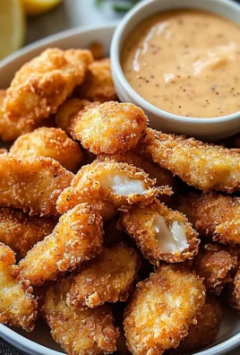 Crispy Catfish Nuggets with Cajun Dipping Sauce