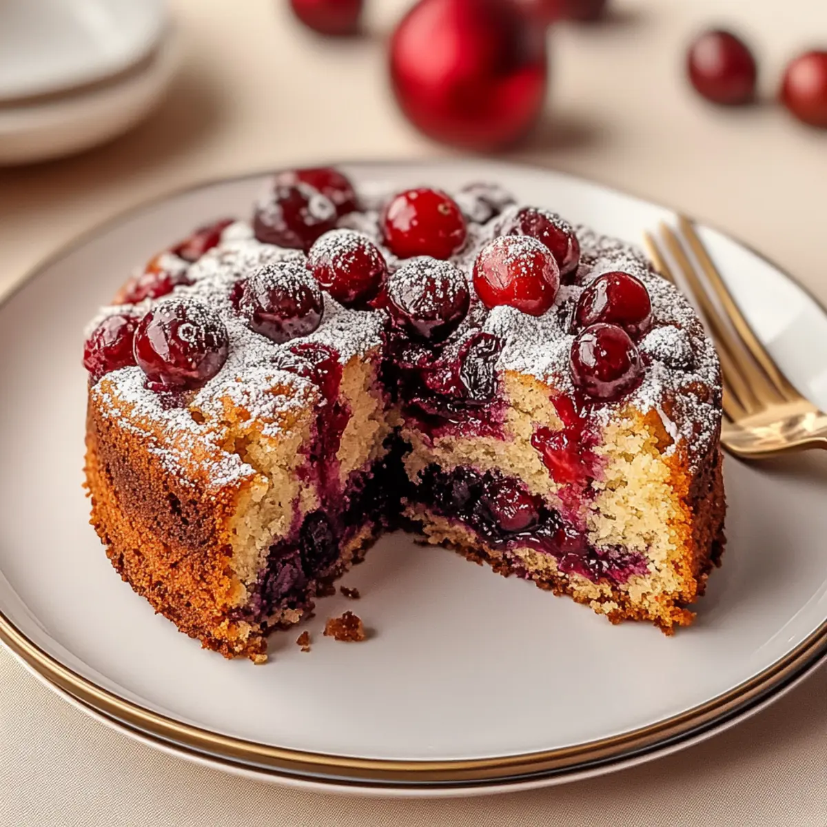 Cranberry Coffee Cake