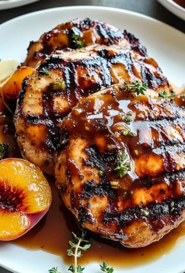 Saucy Grilled Peach Chicken