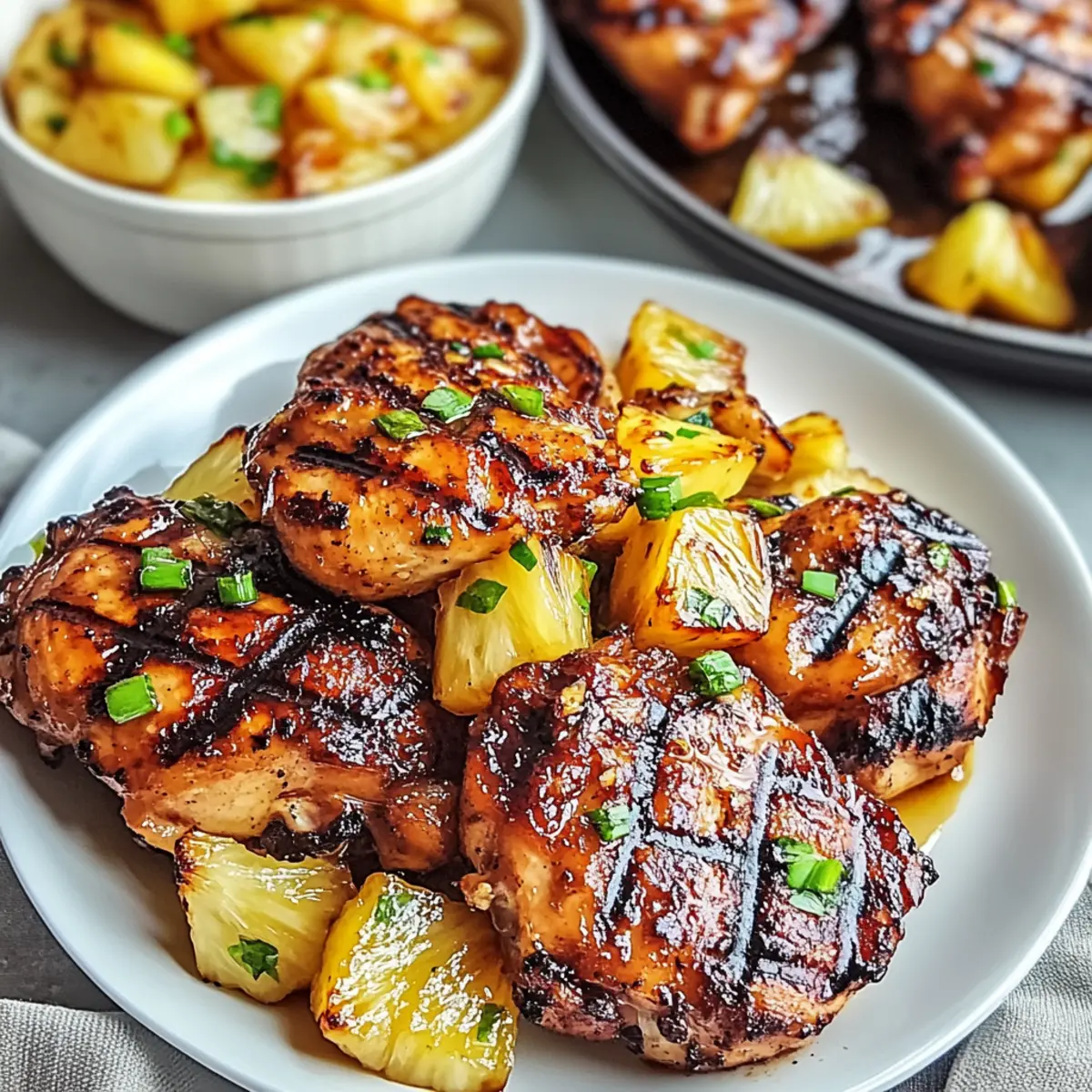 Pineapple Chicken Thighs