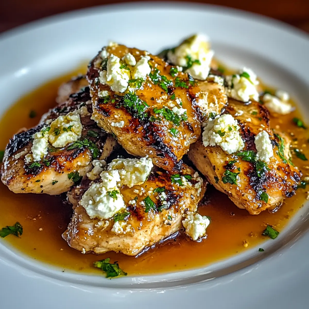 Hot Honey Feta Chicken