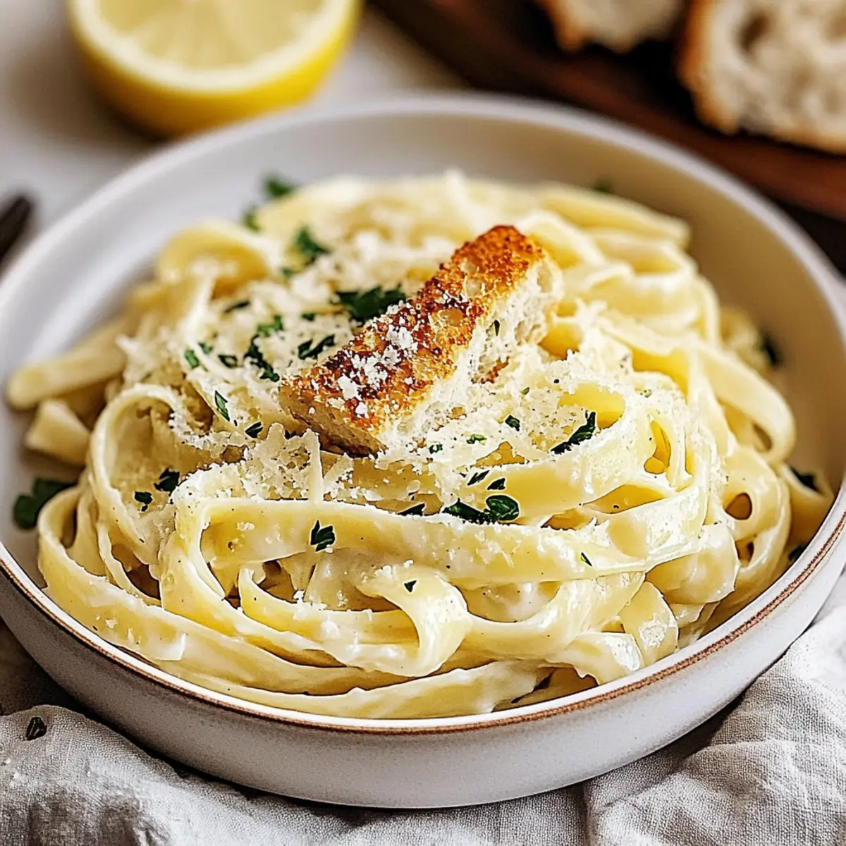 Fettuccine Alfredo