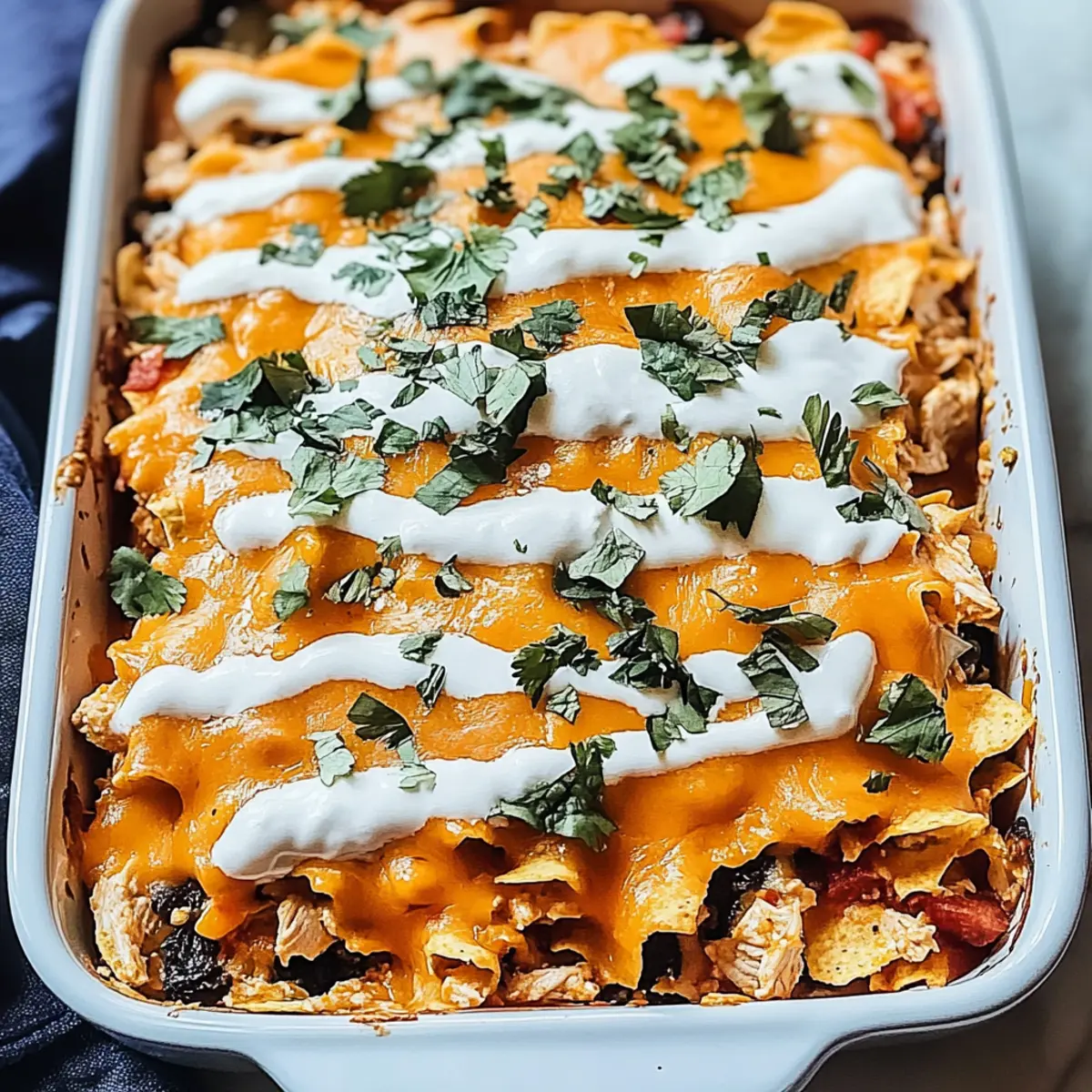 Chicken Tamale Casserole