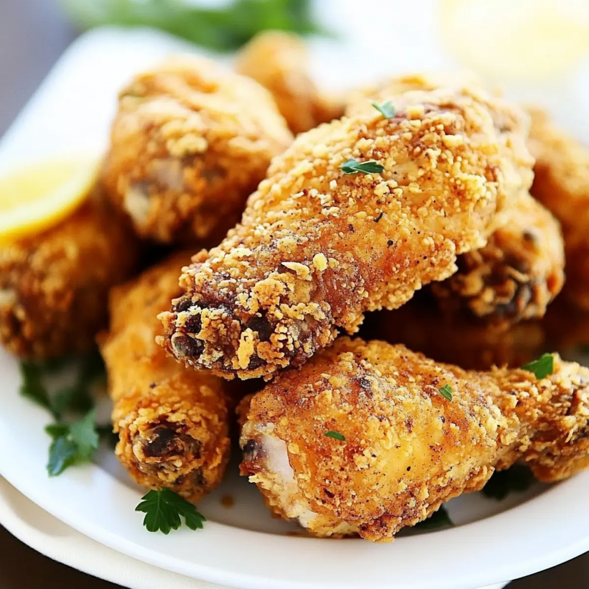 Buttermilk Oven Fried Chicken