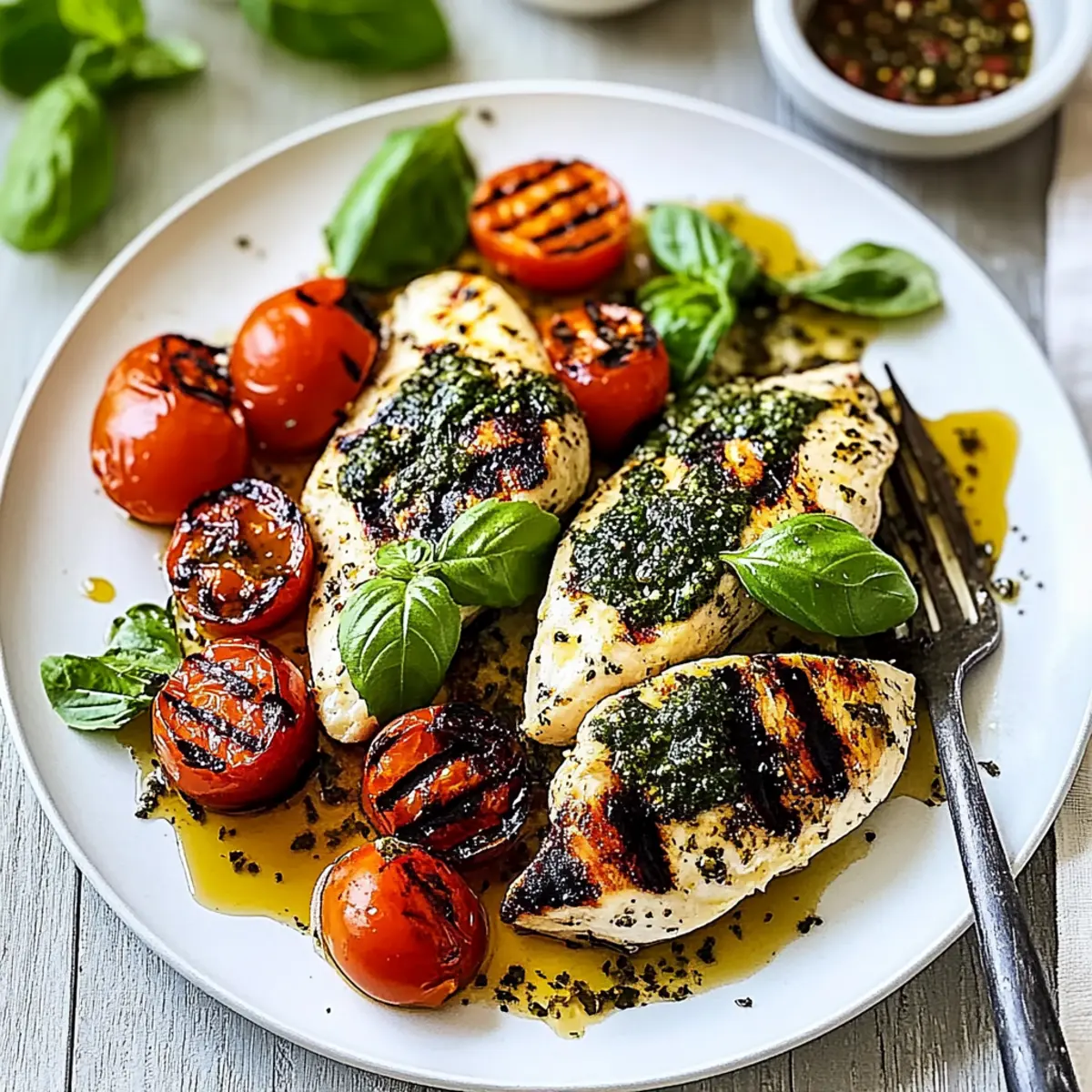 Juicy Grilled Caprese Chicken