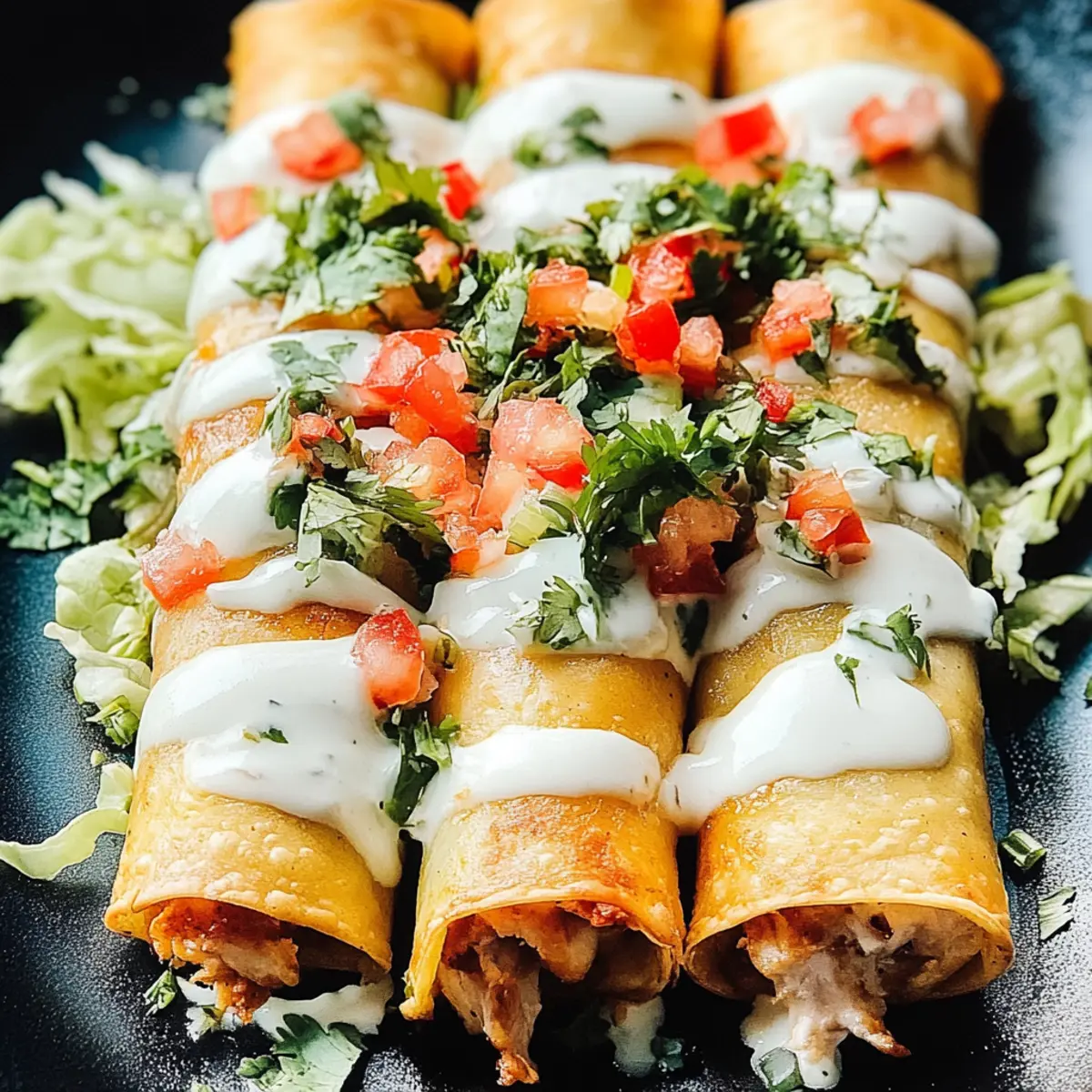 Chicken Flautas