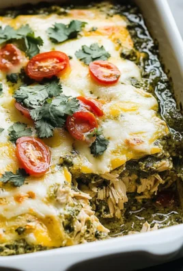 Salsa Verde Chicken Casserole