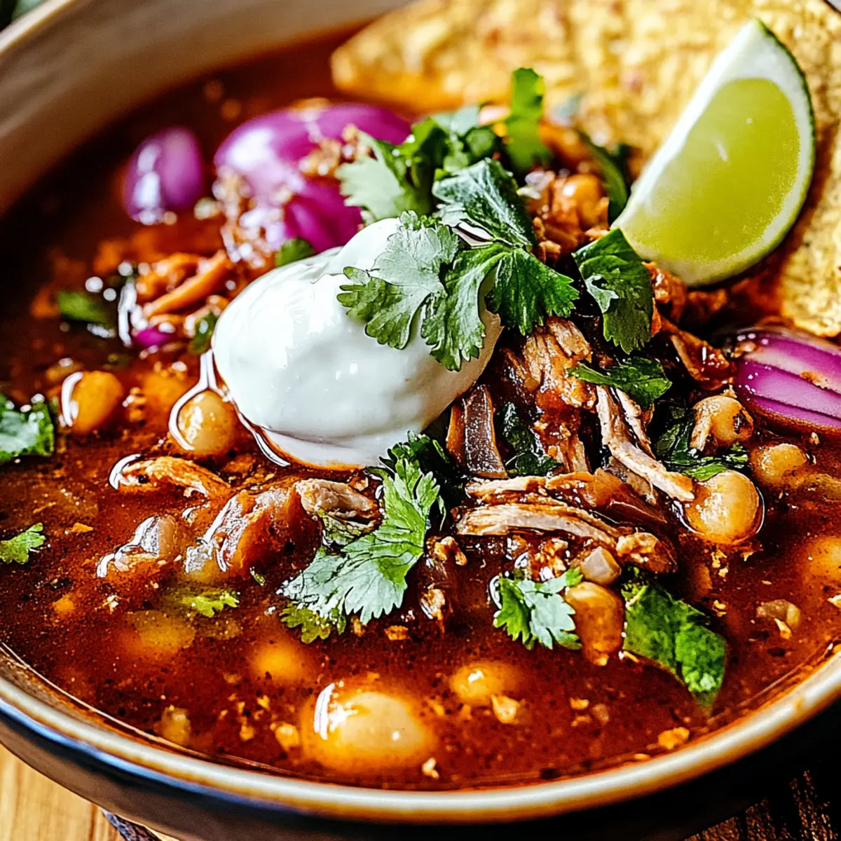 Pozole Rojo