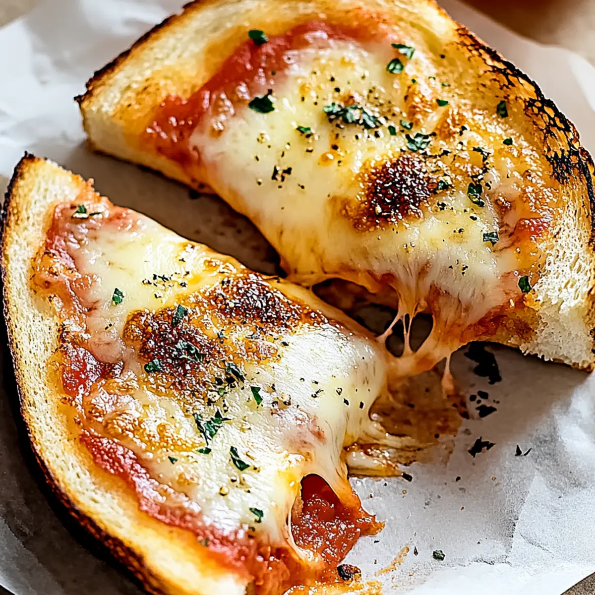 Pizza Grilled Cheese