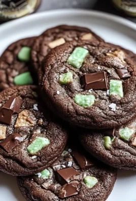 Chocolate Mint Cookies