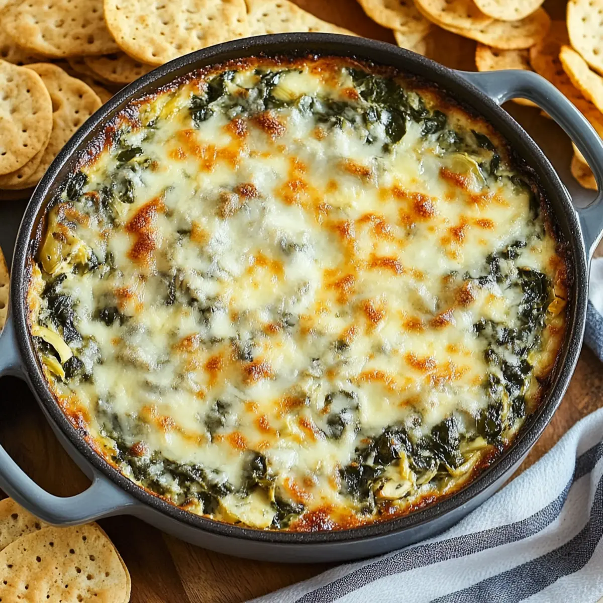 Hot Spinach and Artichoke Dip