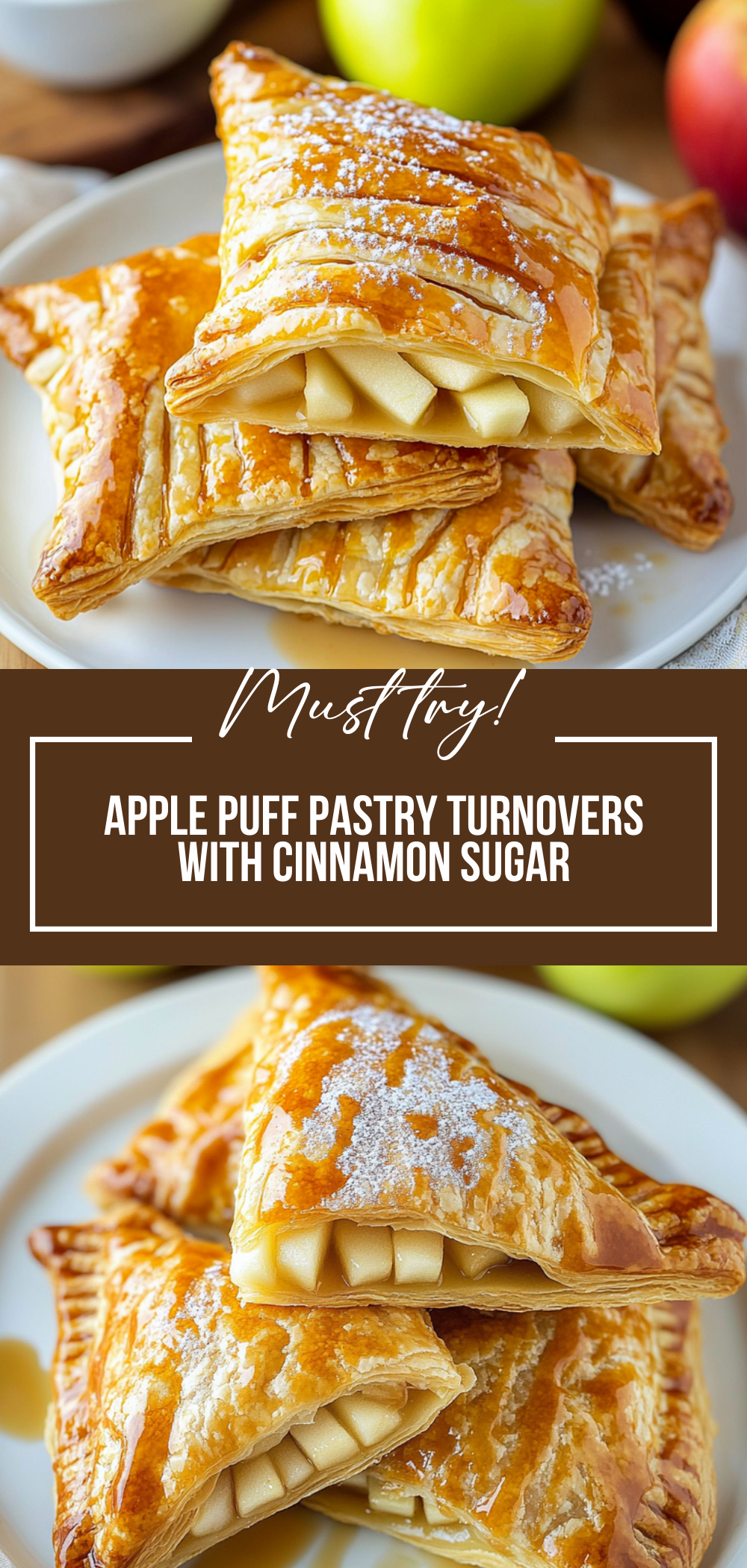 Apple Puff Pastry Turnovers
