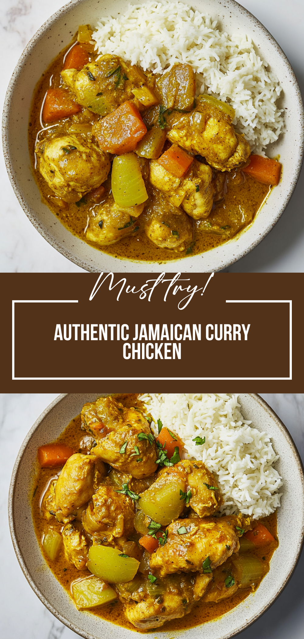 Authentic Jamaican Curry Chicken