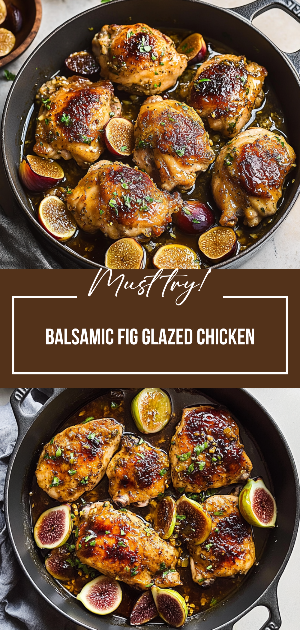 Balsamic Fig Glazed Chicken