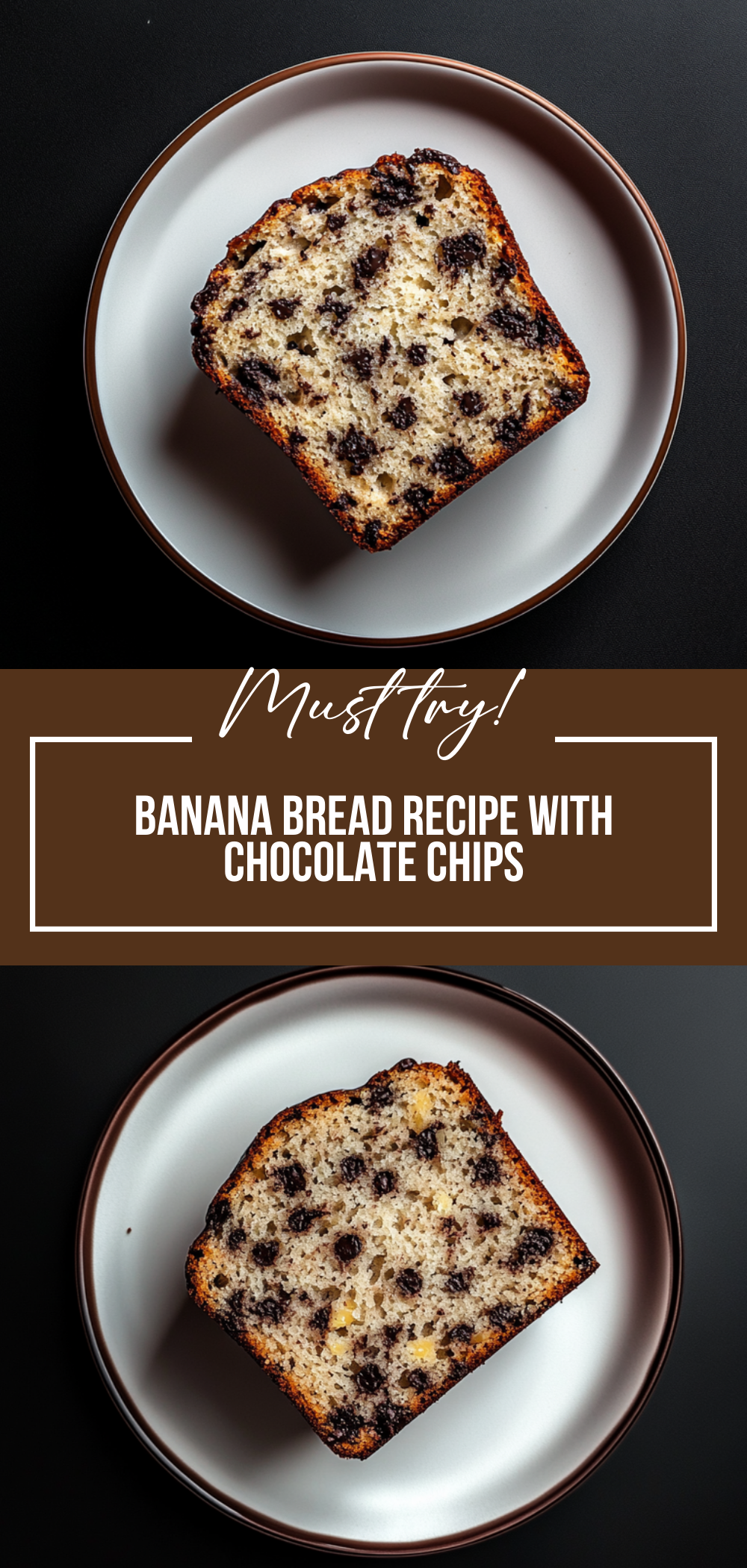 Banana Bread Recipe with Chocolate Chips