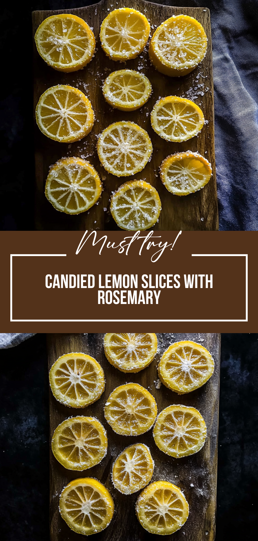 Candied Lemon Slices