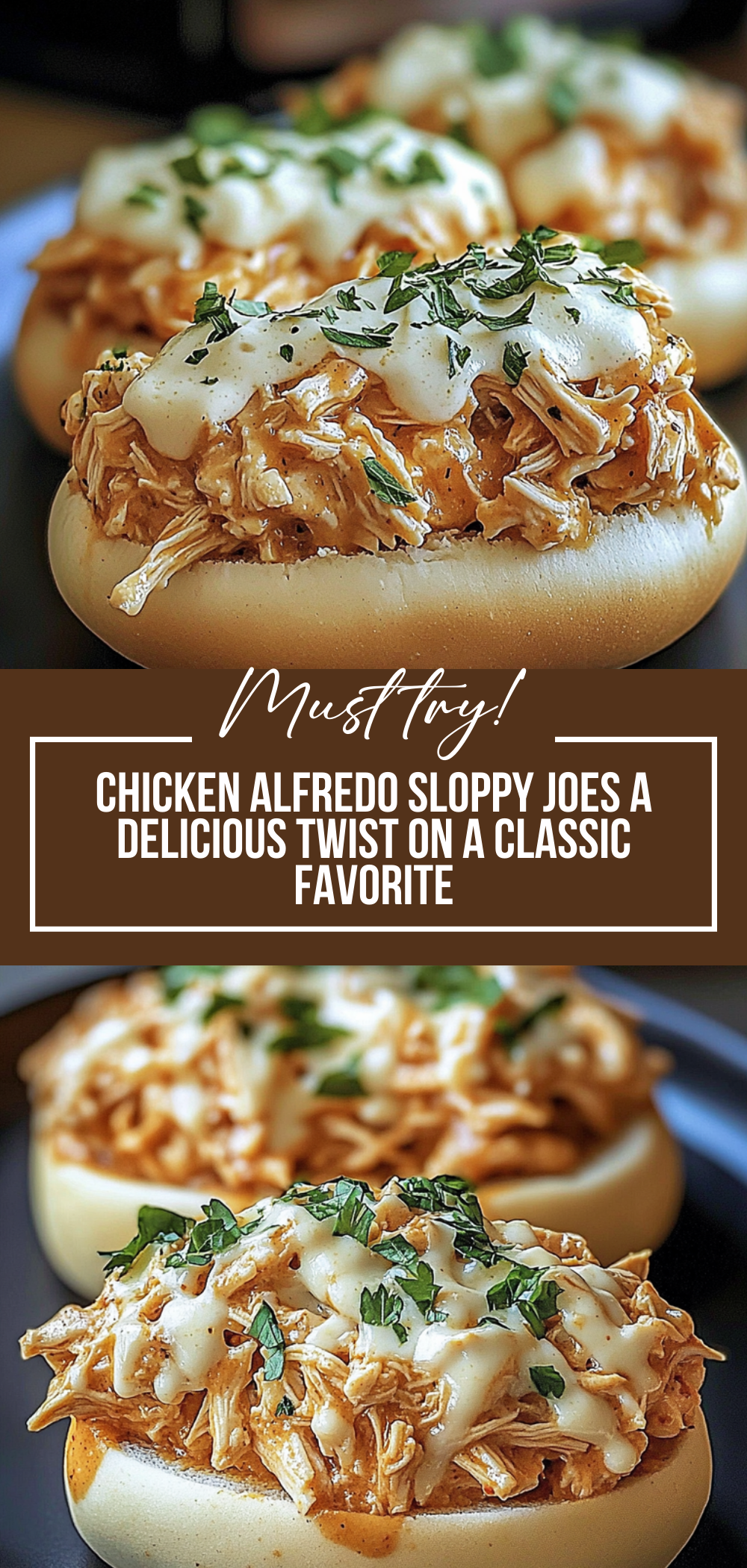 Chicken Alfredo Sloppy Joes: A Delicious Twist on a Classic Favorite
