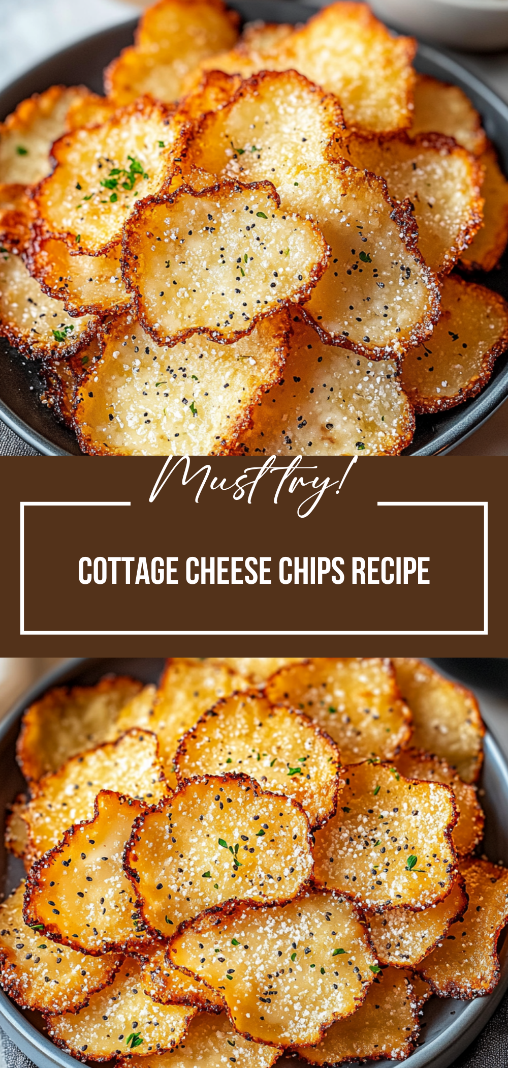 Cottage Cheese Chips Recipe