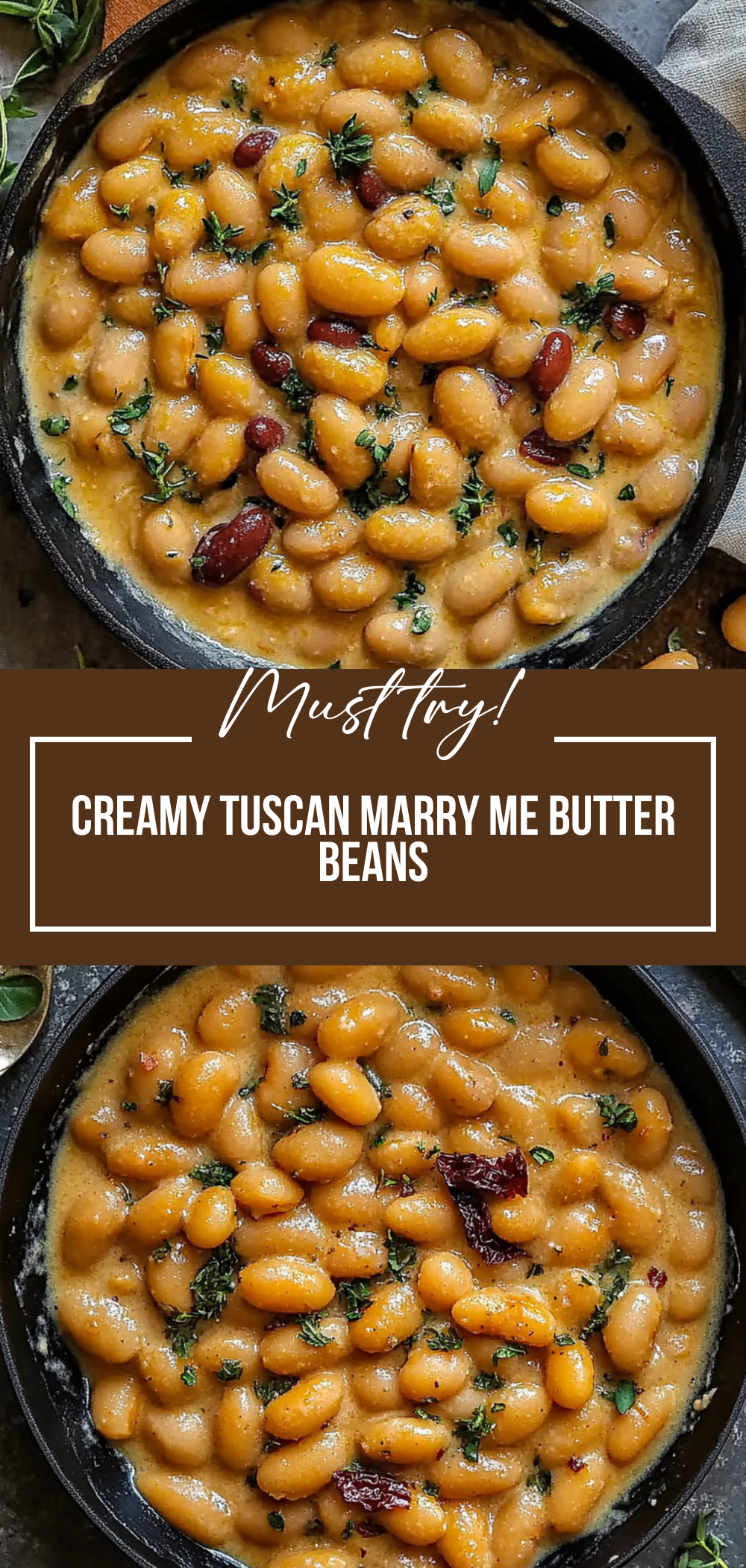 Creamy Tuscan Marry Me Butter Beans
