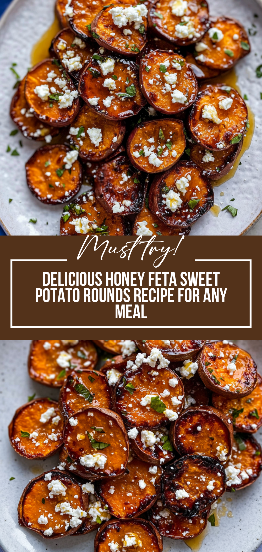 Delicious Honey Feta Sweet Potato Rounds Recipe for Any Meal
