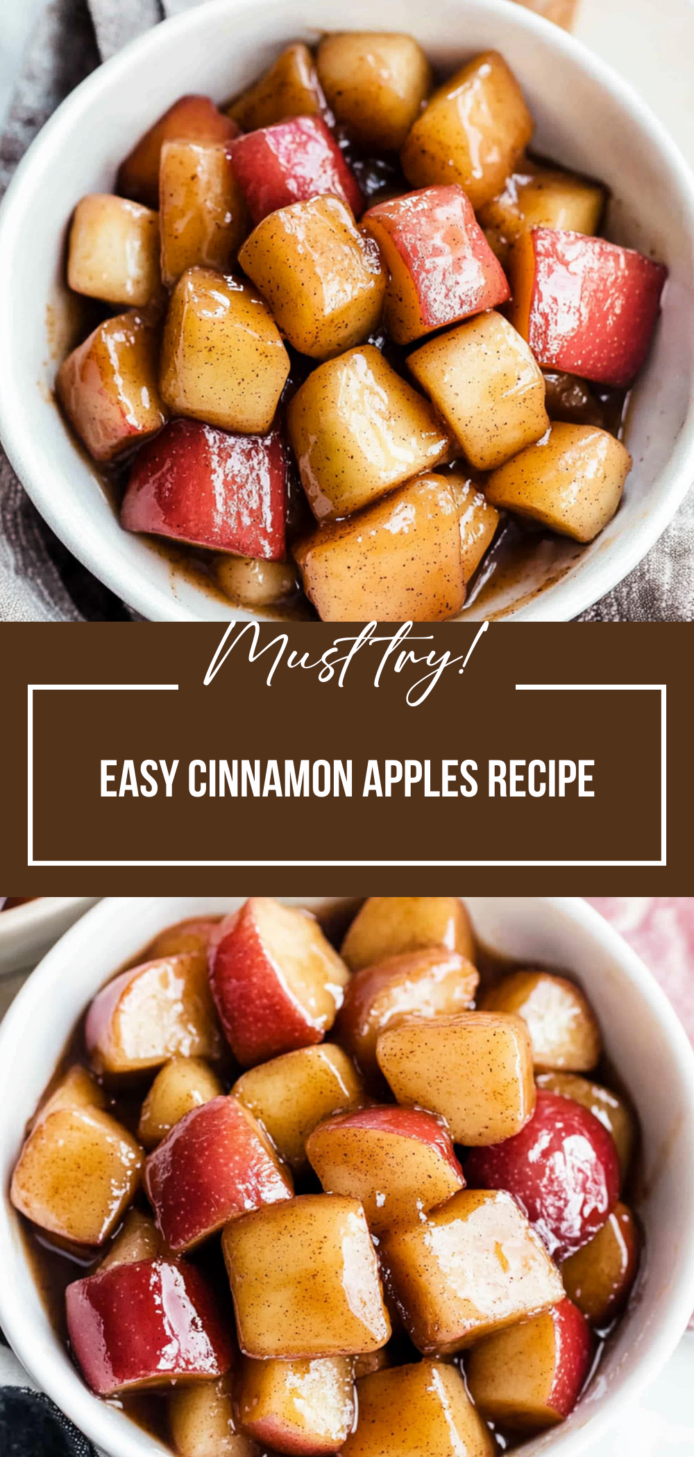 Easy Cinnamon Apples Recipe