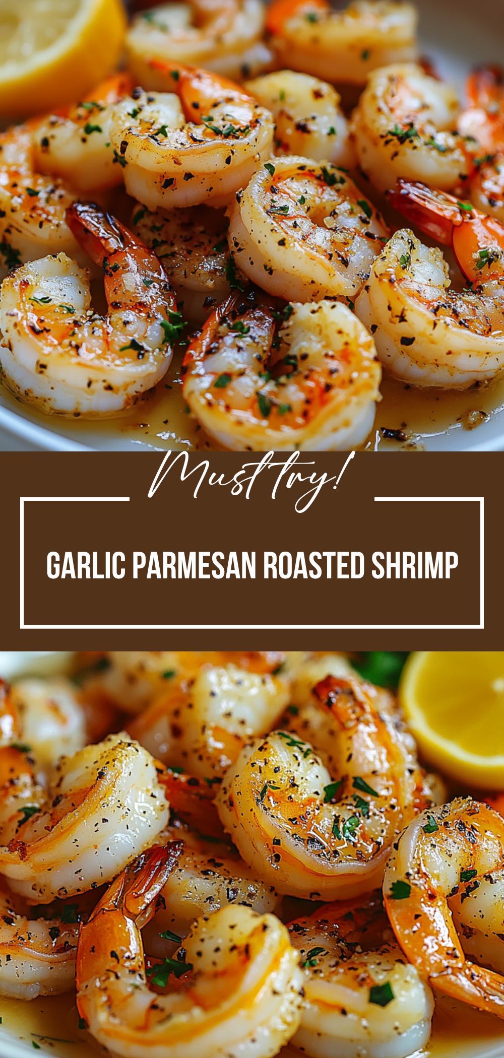 Garlic Parmesan Roasted Shrimp