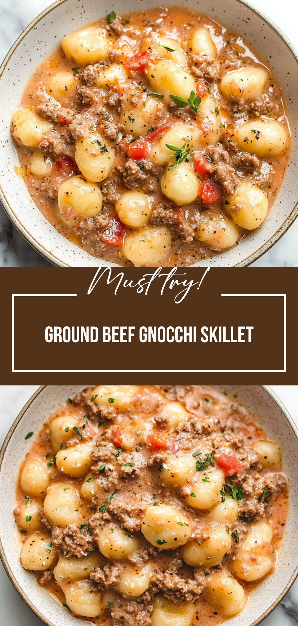 Ground Beef Gnocchi
