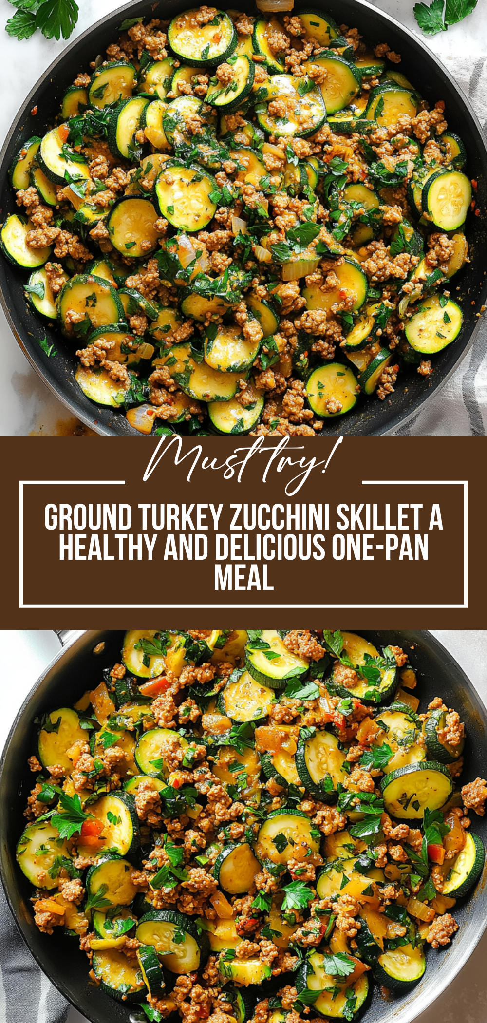 Ground Turkey Zucchini Skillet: A Healthy and Delicious One-Pan Meal