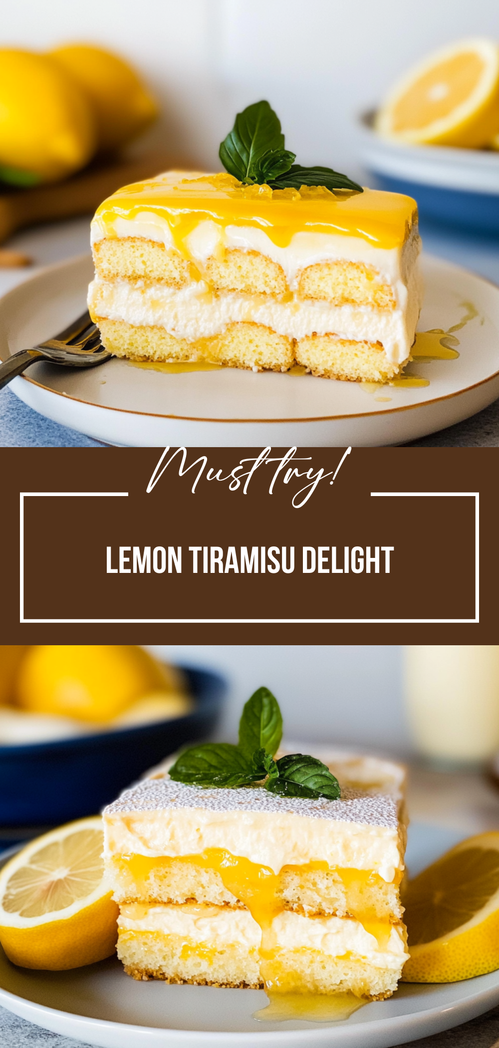 Lemon Tiramisu