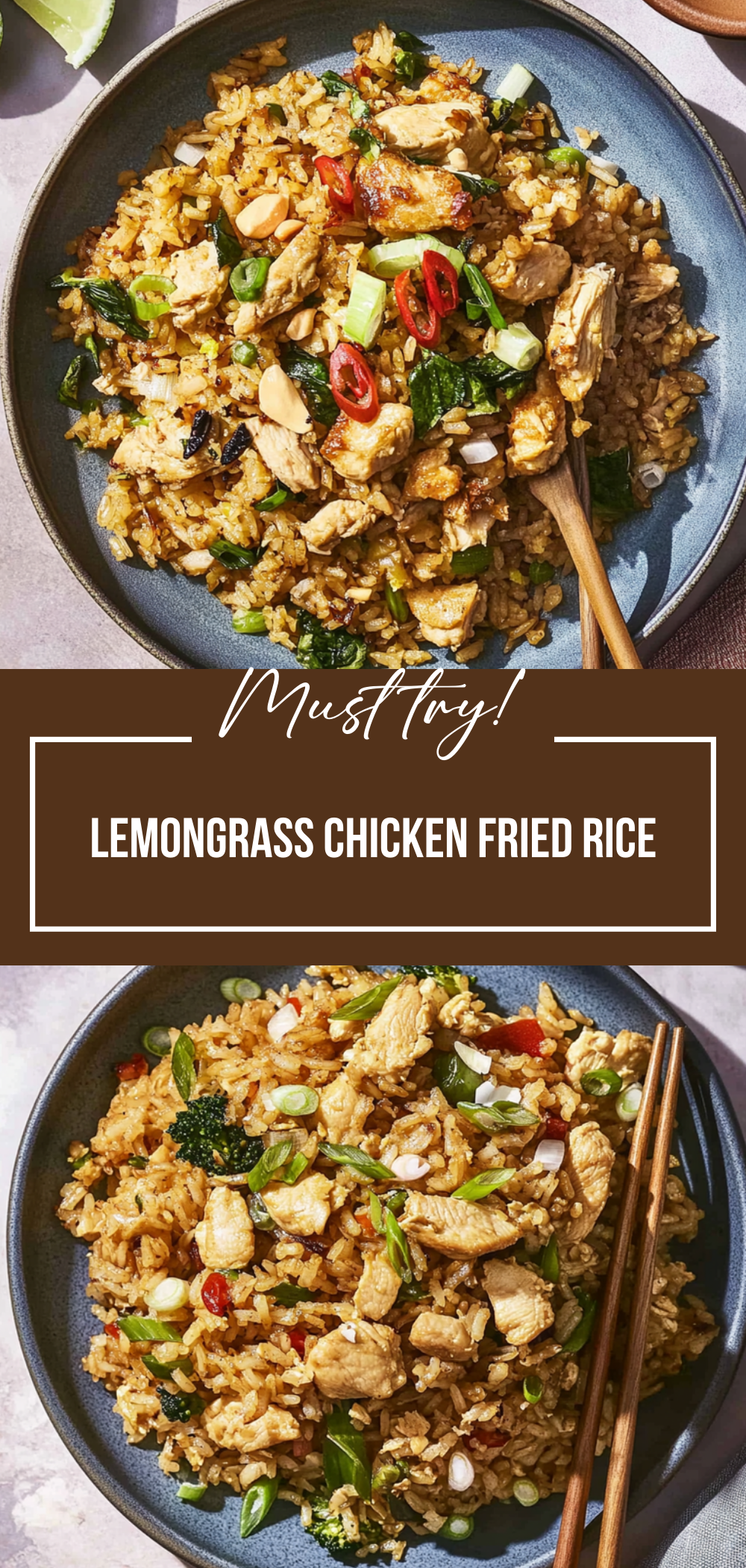 Lemongrass Chicken Fried Rice