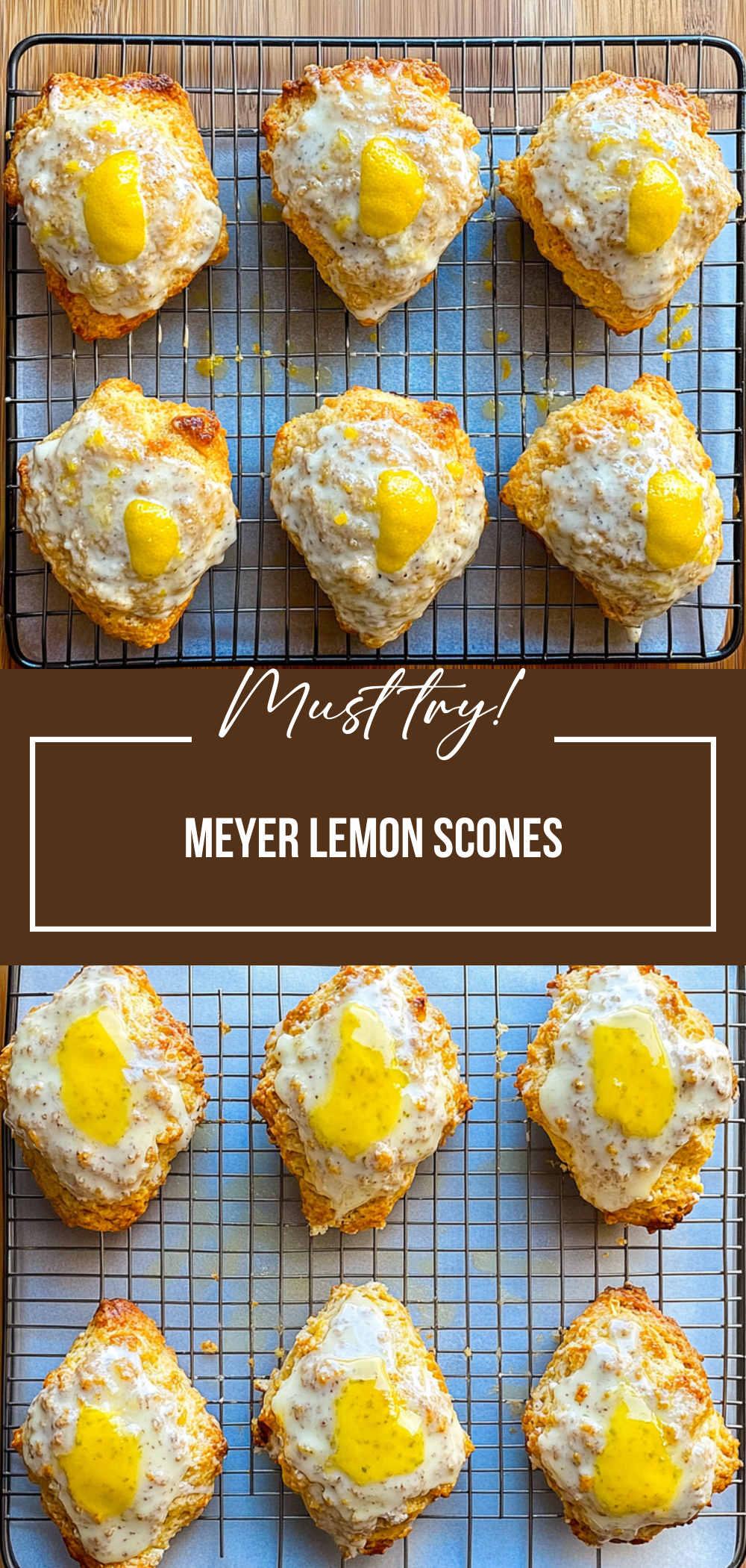 Meyer Lemon Scones