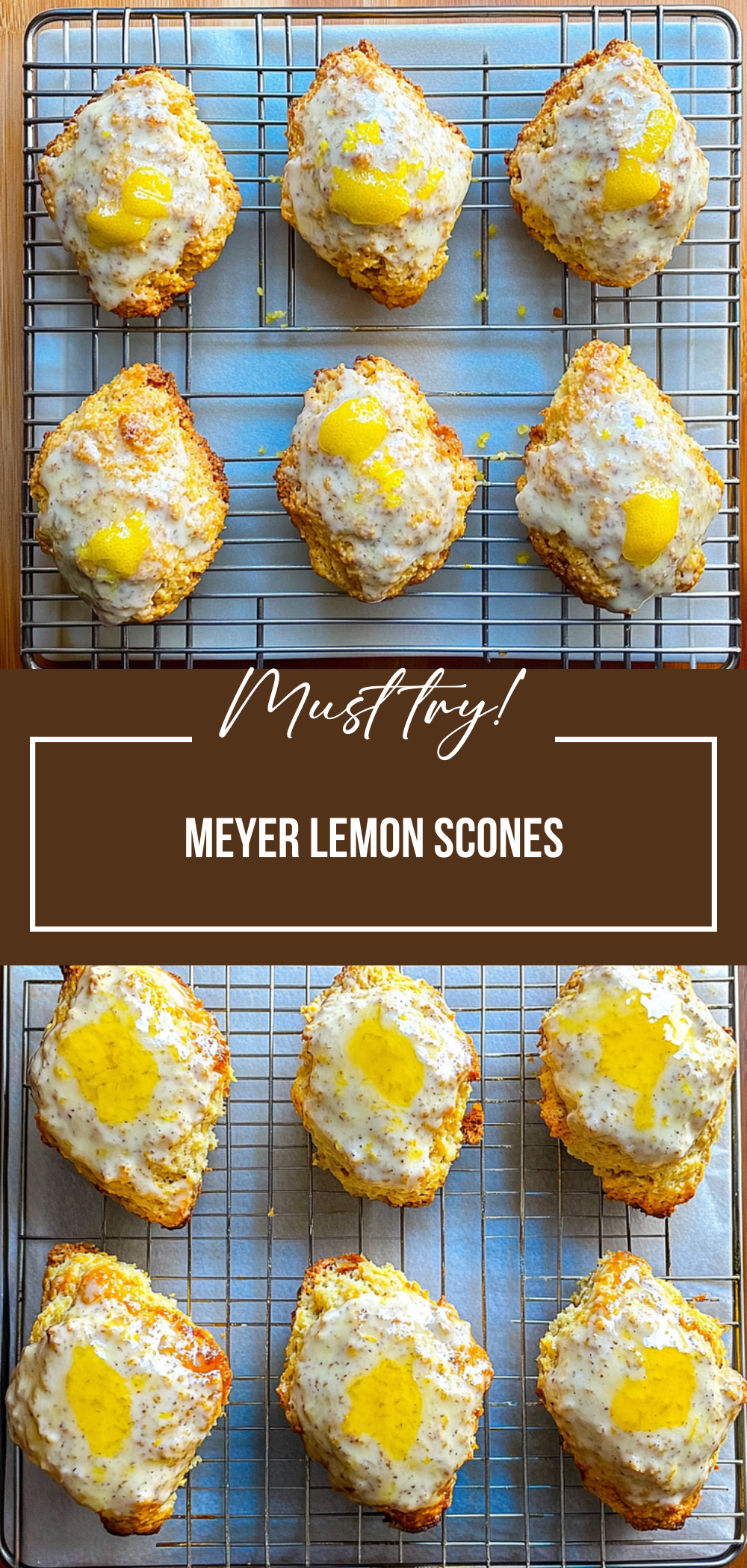 Meyer Lemon Scones