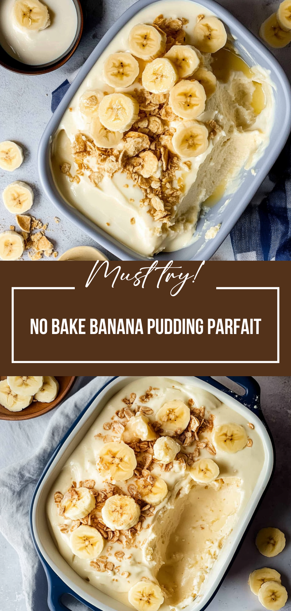 No Bake Banana Pudding