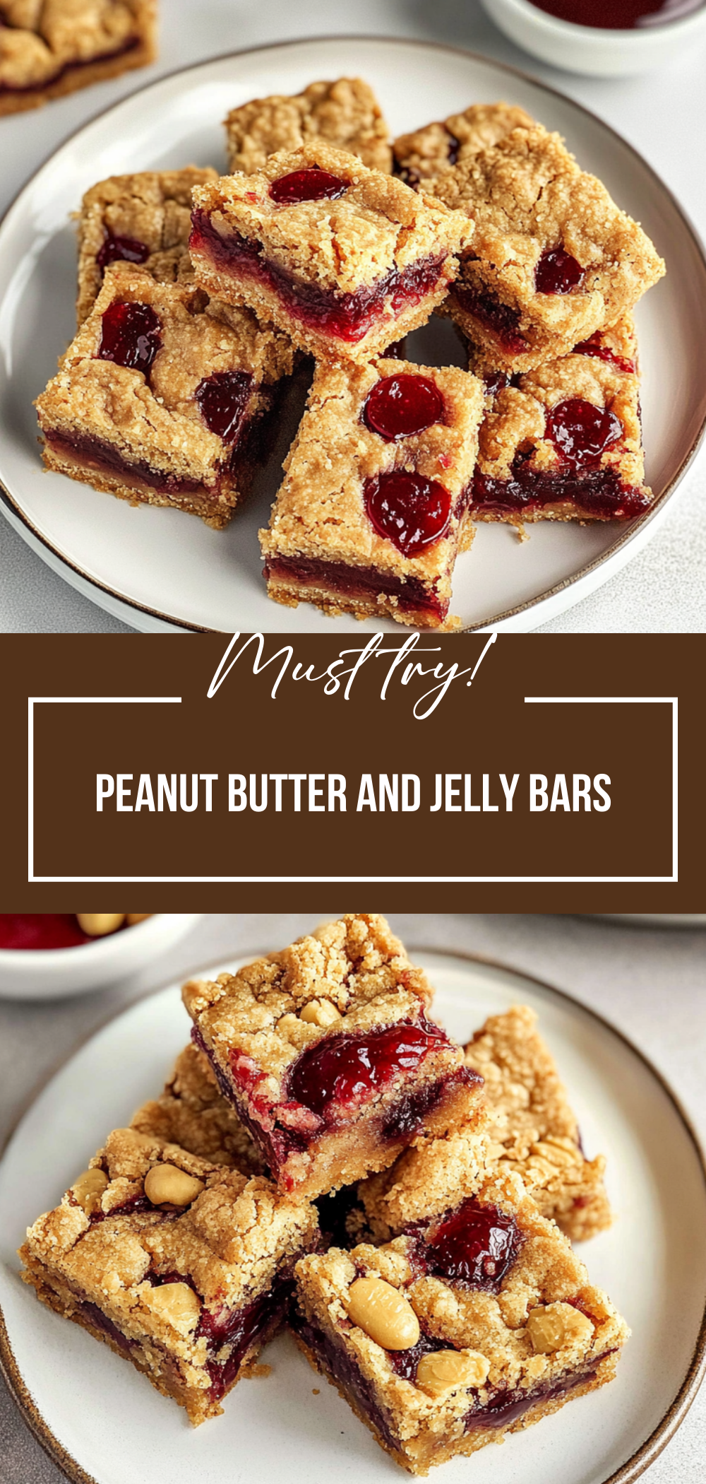 Peanut Butter and Jelly Bars