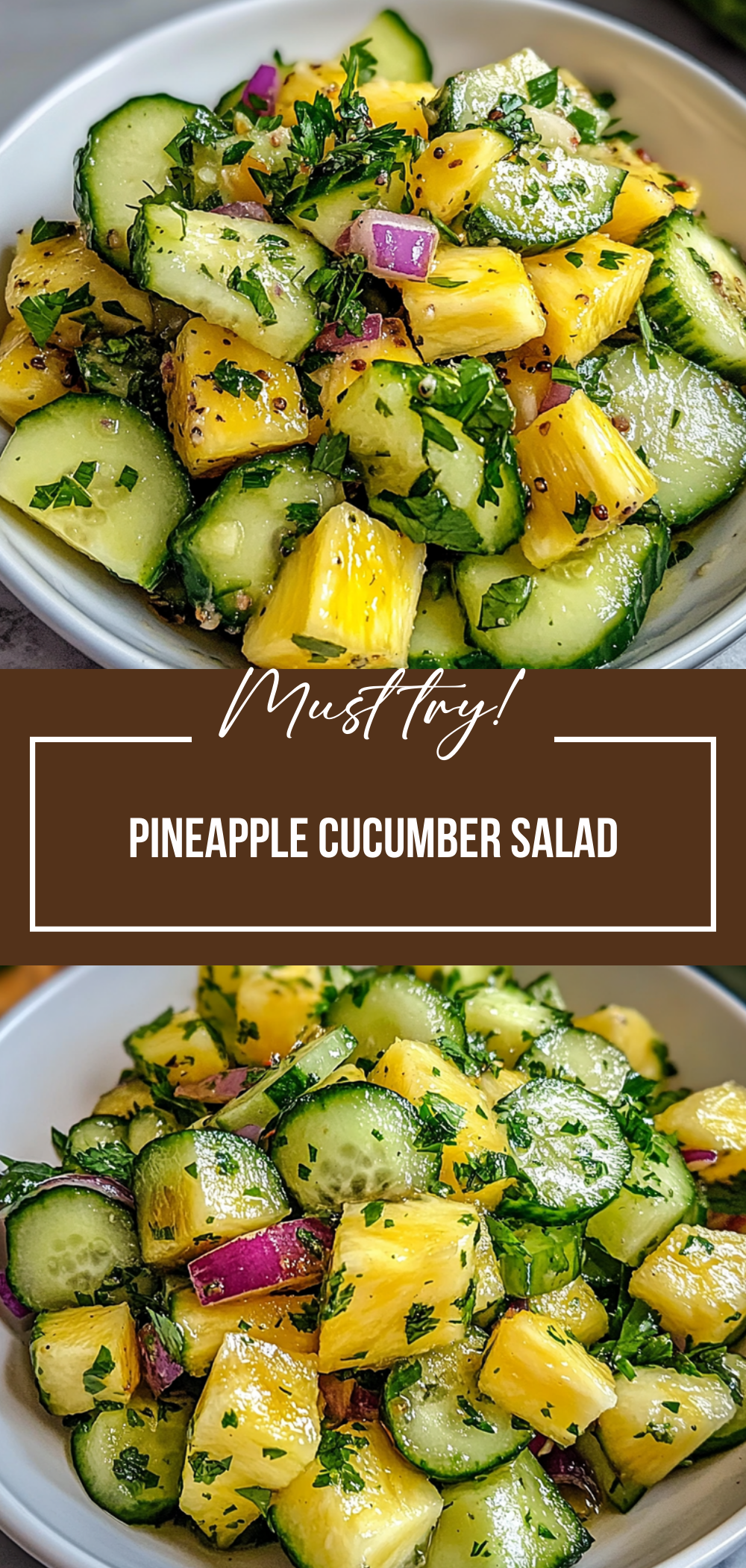 Pineapple Cucumber Salad