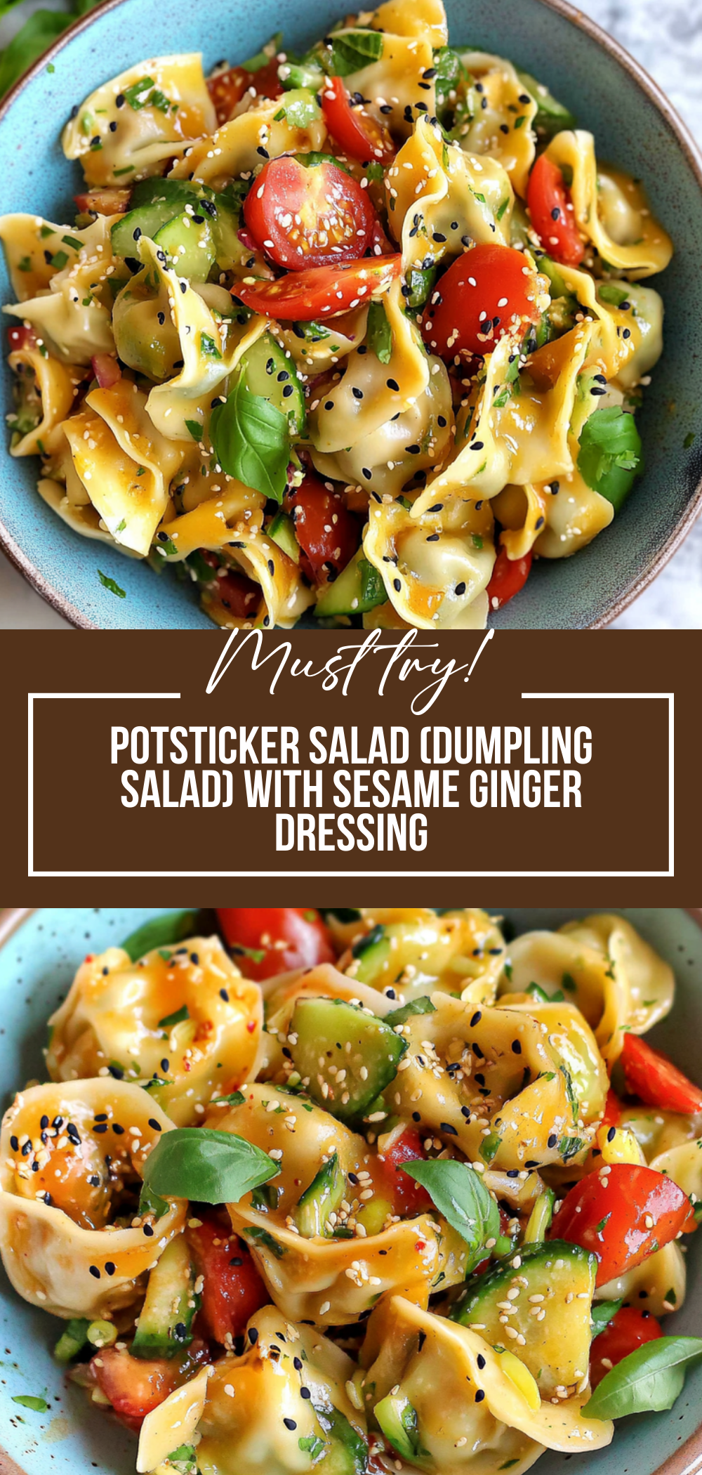 Potsticker Salad (Dumpling Salad)