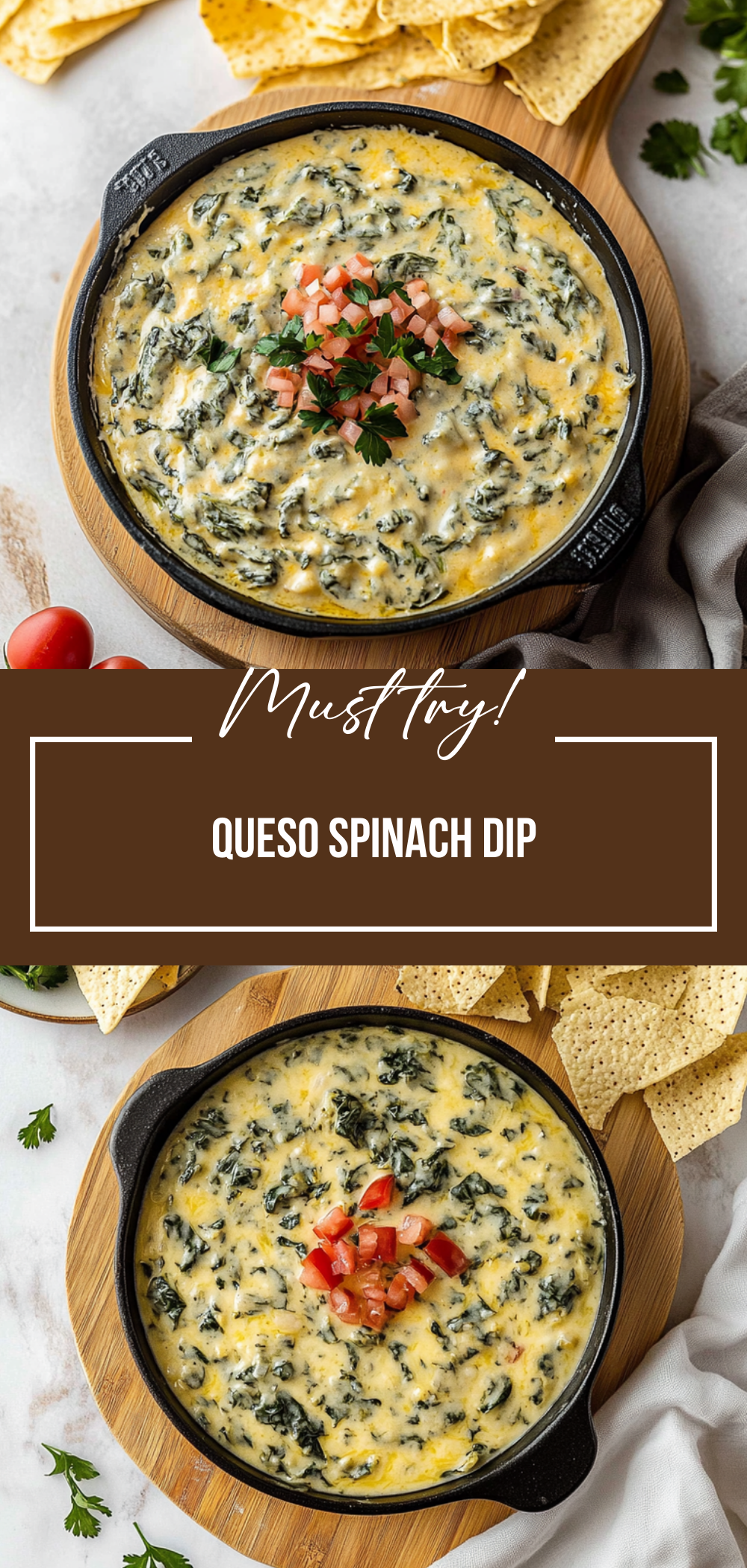 Queso Spinach Dip