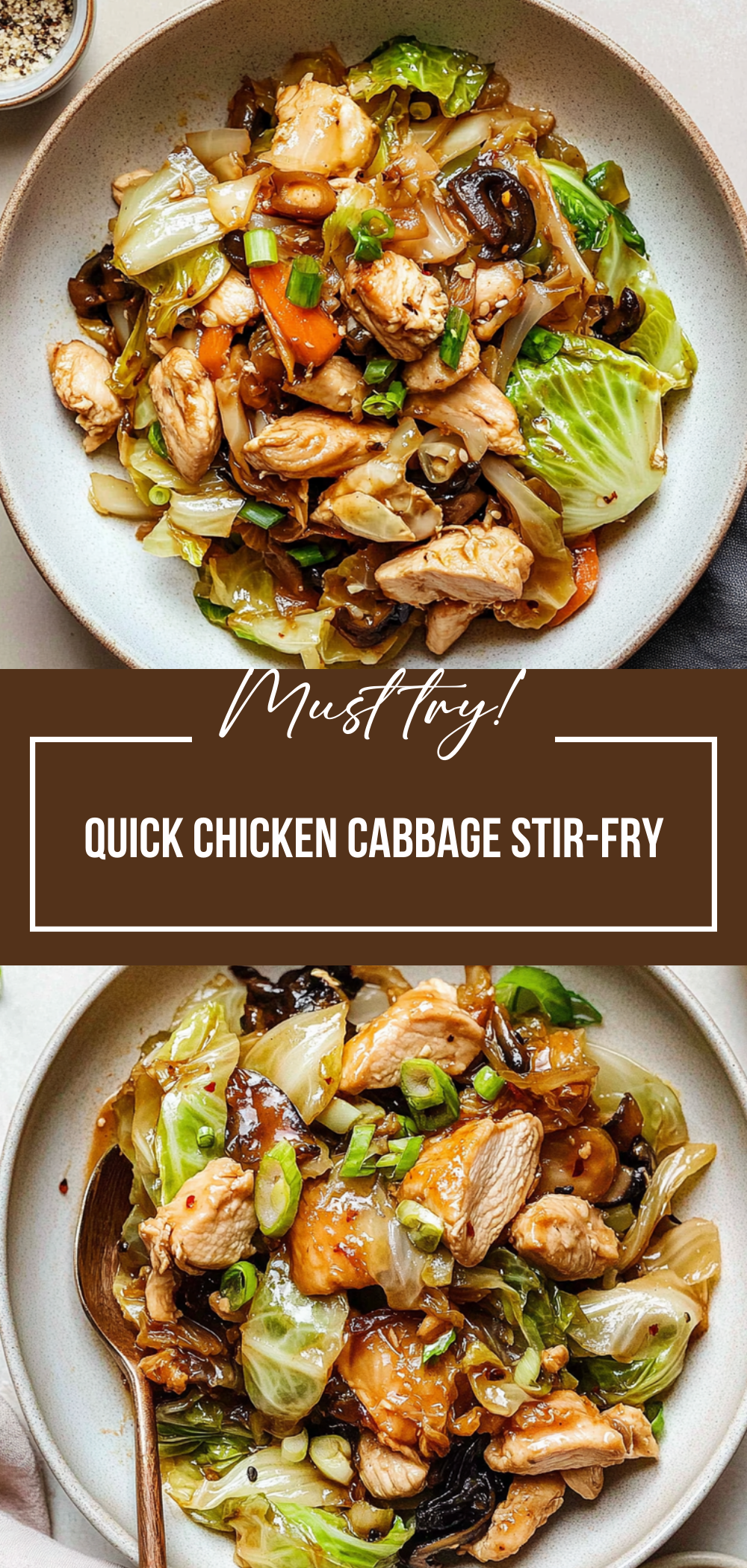 Quick Chicken Cabbage Stir-Fry