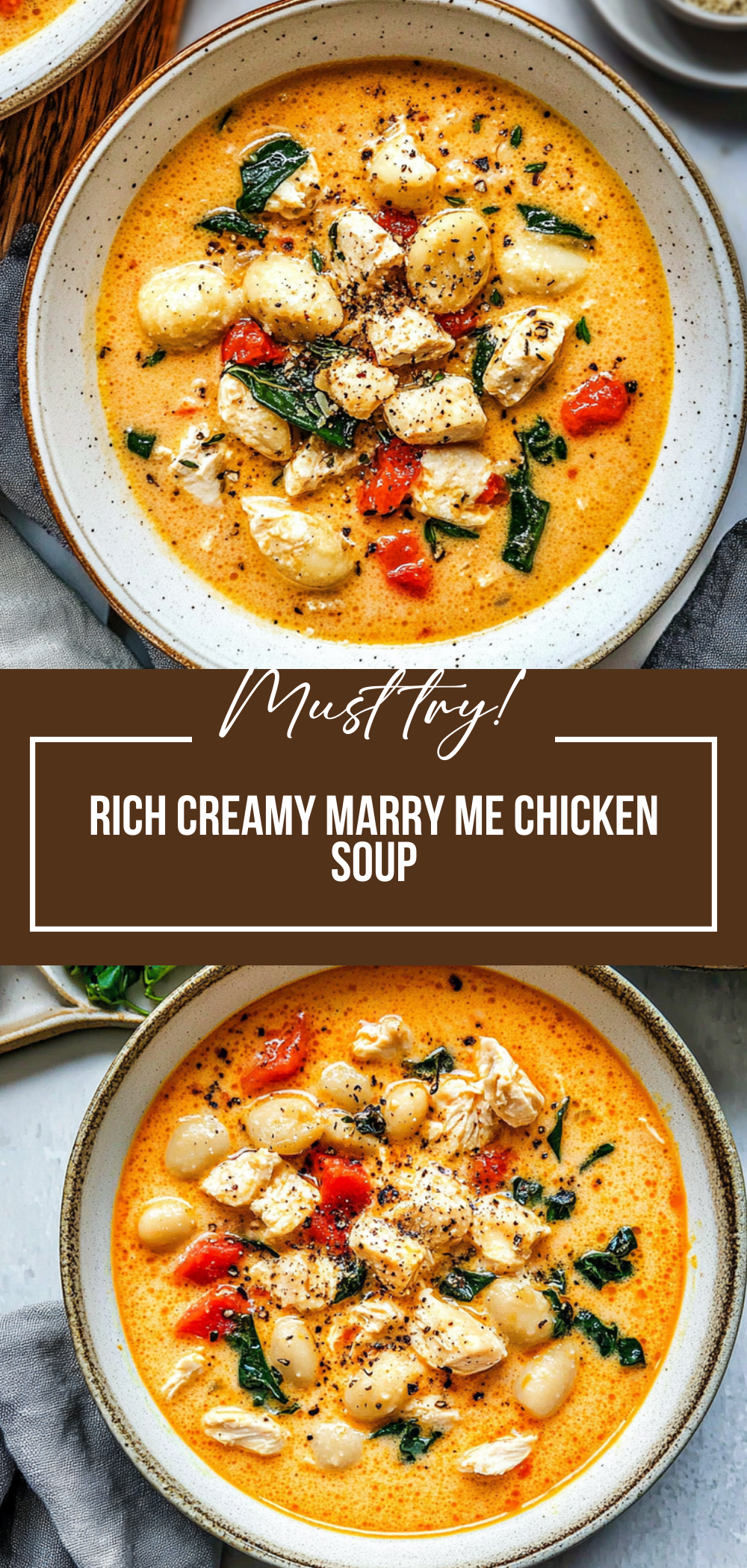 Rich, Creamy Marry Me Chicken Soup
