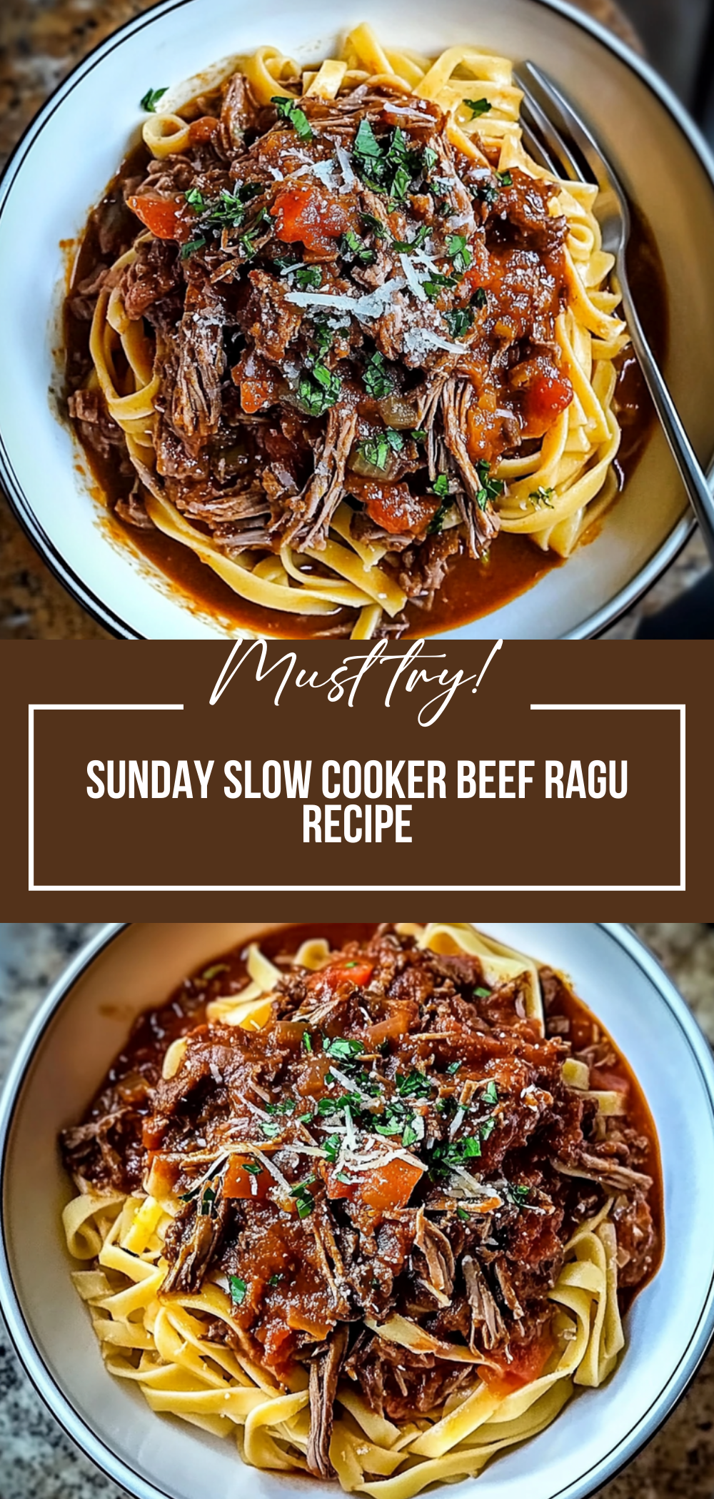 Sunday Slow Cooker Beef Ragu Recipe