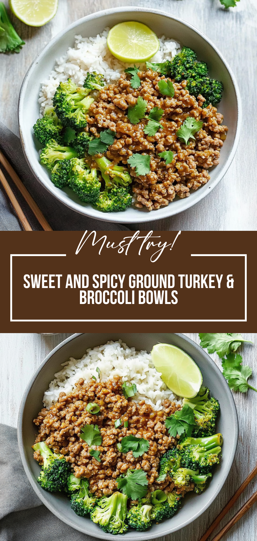 Sweet and Spicy Ground Turkey & Broccoli Bowls: An Incredible, Flavorful 7-Ingredient Weeknight Meal