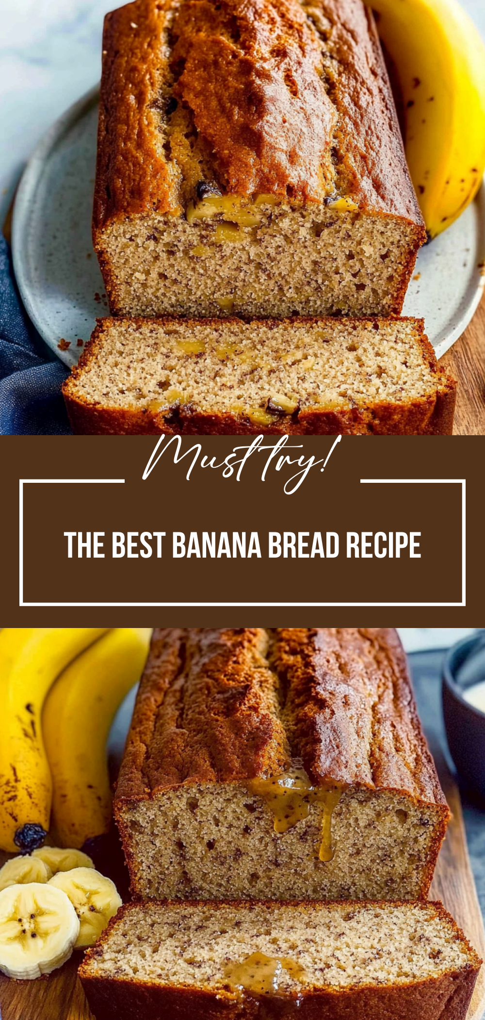 THE BEST BANANA BREAD RECIPE