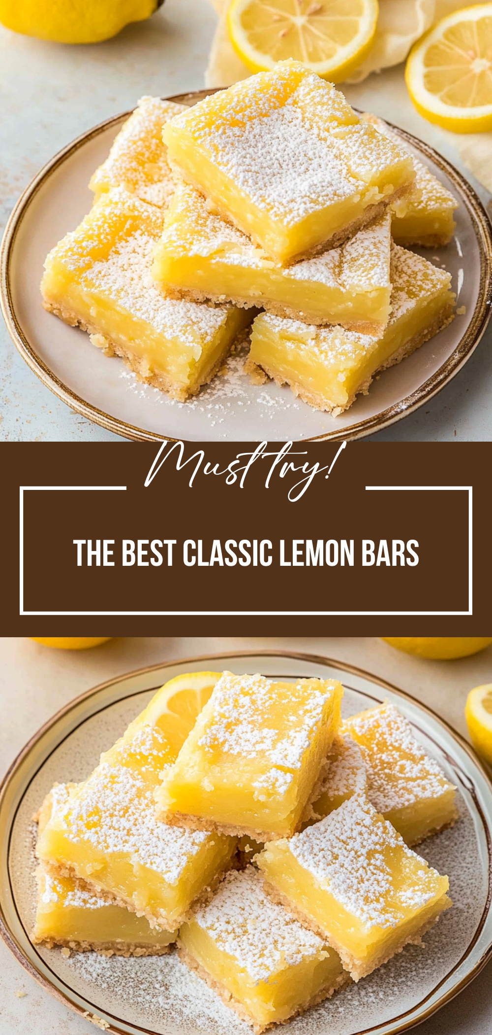 The Best Clasic Lemon Bars