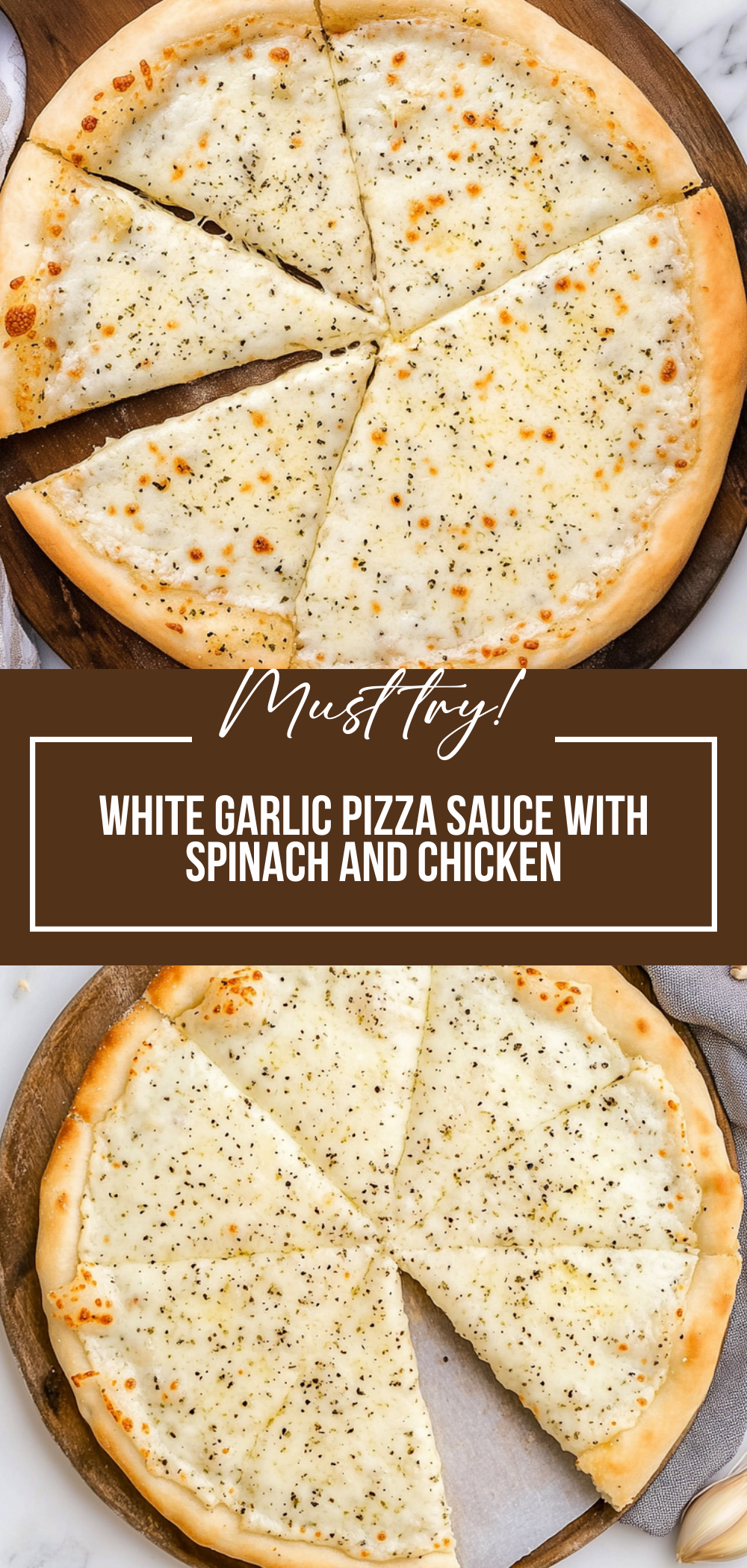 White Garlic Pizza Sauce