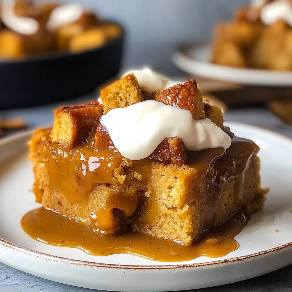 Pumpkin Bread Pudding