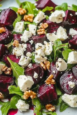 Beet Salad with Feta and Walnuts