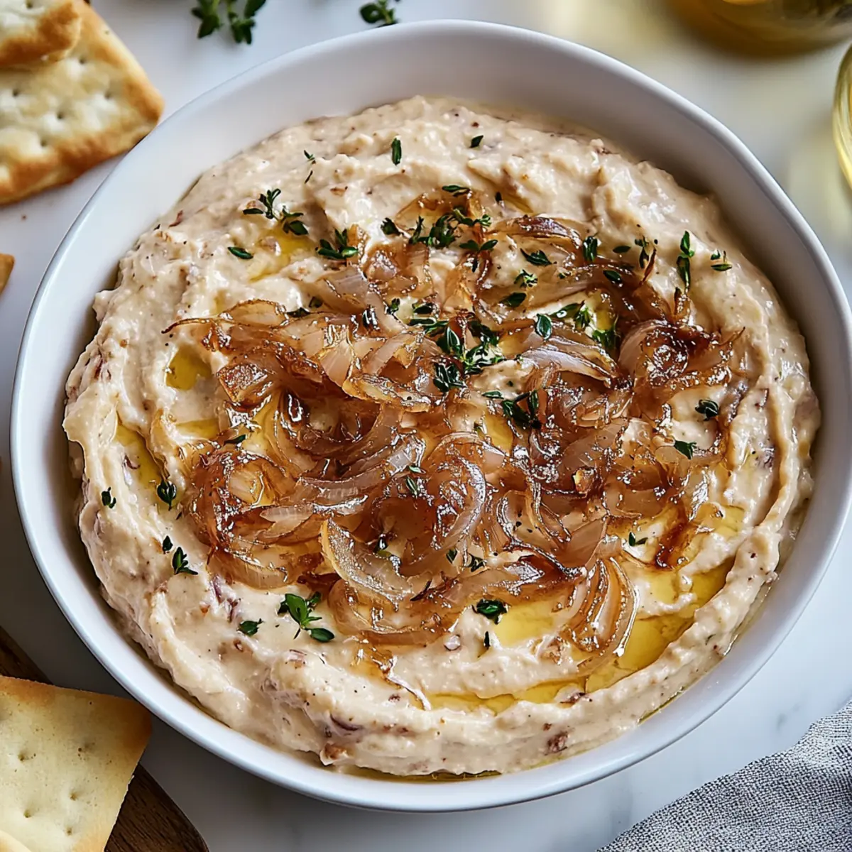 Caramelized Onion Dip